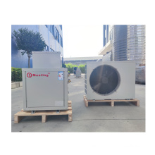 Inverter split type air source heat pump COP4.5 heating capacity 6.5-18 KW low operating temperature -30-55 degree